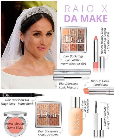 meghan markle dior makeup